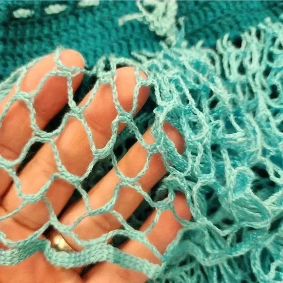 Handmade baby  girl croched mermaid dress - Picture 2 of 3